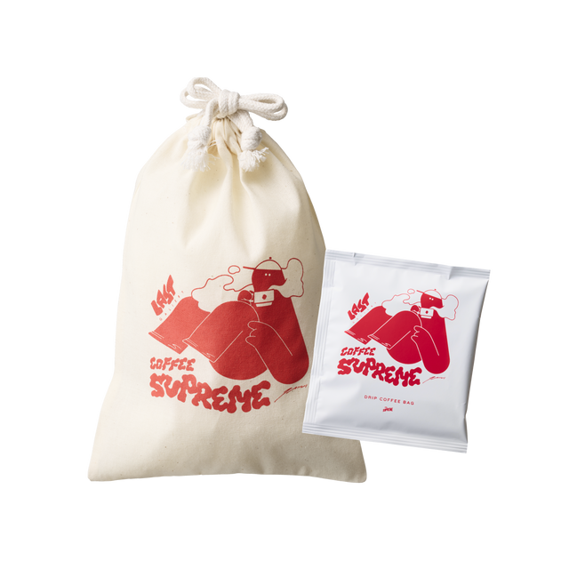 CS Japan x EMU x LAST Gallery Drip Bags
