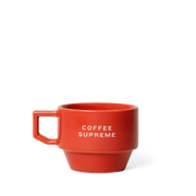 Supreme coffee shop mug
